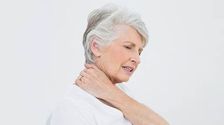 a dor no pescozo é a causa da osteocondrose cervical